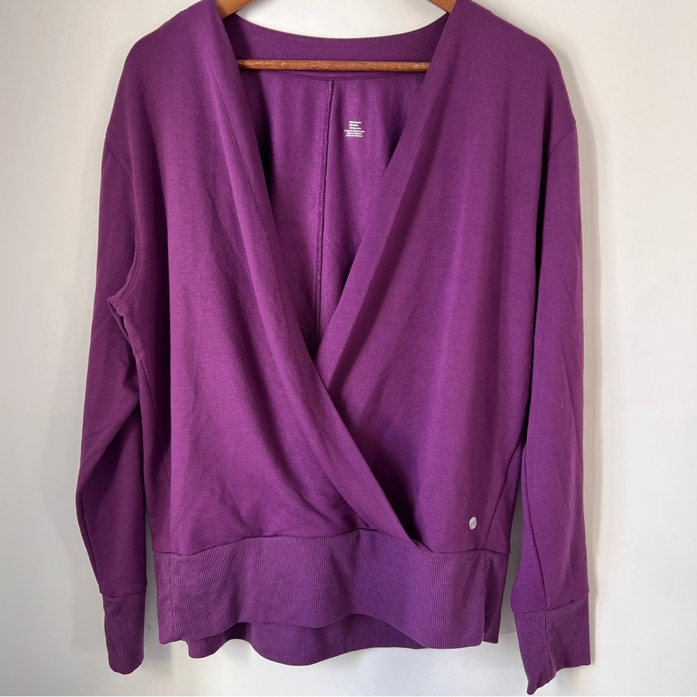 Yoga Athleisure Pullover Layering Longsleeve Womens Size Large